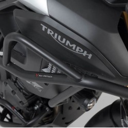 Άνω προστατευτικά κάγκελα SW-Motech Triumph Tiger 1200 GT/Rally/Pro 22- μαύρα