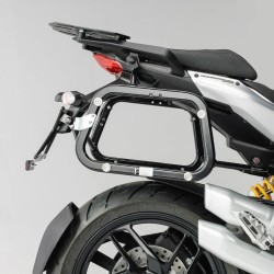 Σετ βάσεων και βαλιτσών SW-Motech TRAX ION 37 lt. Ducati Multistrada 1200/S -14 μαύρο
