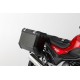 Σετ βάσεων και βαλιτσών SW-Motech TRAX ION 37 lt. Honda NC 750 S/X 16- μαύρο