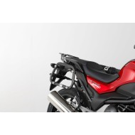 Σετ βάσεων και βαλιτσών SW-Motech TRAX ION 37 lt. Honda NC 750 S/X 16- μαύρο