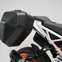 Σετ βάσεων και πλαϊνών βαλιτσών SW-Motech Urban ABS 33 lt. KTM 125-390 Duke 17-23 (σετ)