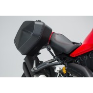 Σετ βάσεων και πλαϊνών βαλιτσών SW-Motech Urban ABS 33 lt. Ducati Monster 1200/S 17- (σετ)