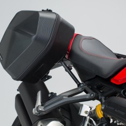 Σετ βάσεων και πλαϊνών βαλιτσών SW-Motech Urban ABS 33 lt. Ducati Monster 1200/S 17- (σετ)