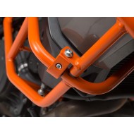 Άνω προστατευτικά κάγκελα SW-Motech για ΟΕΜ κάγκελα KTM 1190 Adventure/R πορτοκαλί