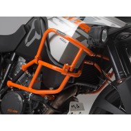 Άνω προστατευτικά κάγκελα SW-Motech για ΟΕΜ κάγκελα KTM 1190 Adventure/R πορτοκαλί
