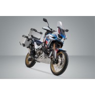 Ολοκληρωμένο σετ βάσεων και βαλιτσών SW-Motech TRAX ADV Honda CRF 1100L Africa Twin Adventure Sports ασημί