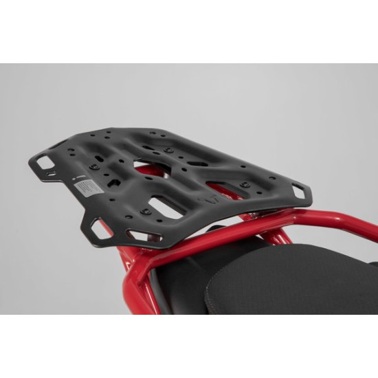 Βάση topcase SW-Motech ADVENTURE-RACK Moto Guzzi V85 TT μαύρη