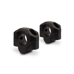 Αποστάτες τιμονιού SW-Motech 20mm για τιμόνια Ø28mm μαύροι
