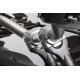 Αποστάτες τιμονιού SW-Motech 20mm Honda CB 500 X 19- ασημί