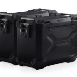 Σετ βάσεων και βαλιτσών SW-Motech TRAX ADV 45/45 lt. Yamaha Tracer 9 μαύρο