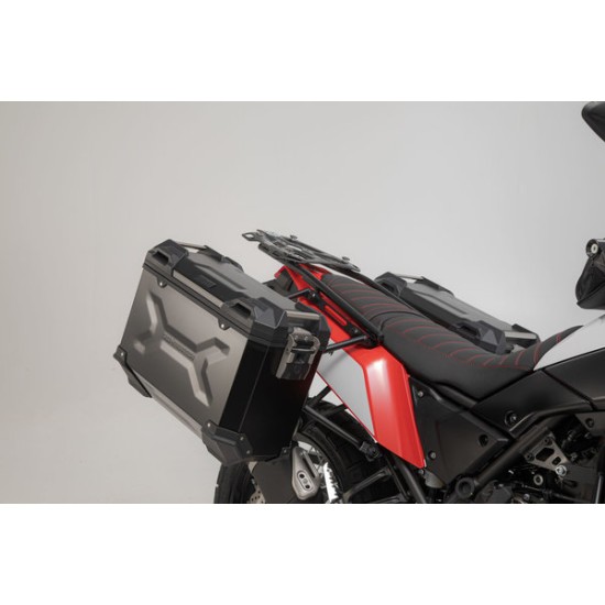 Σετ βάσεων και βαλιτσών SW-Motech TRAX ADV Yamaha Tenere 700 World Raid μαύρο