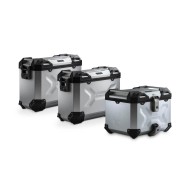 Ολοκληρωμένο σετ βάσεων και βαλιτσών SW-Motech TRAX ADV Yamaha Tracer 9/GT/GT+ ασημί
