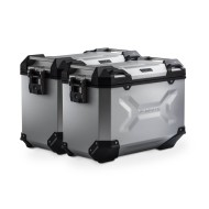 Σετ βάσεων και βαλιτσών SW-Motech TRAX ADV 45/45 lt. Yamaha Tracer 9/GT/GT+ ασημί