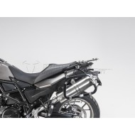 Σετ βάσεων και βαλιτσών SW-Motech TRAX ADV BMW F 650/700/800 GS Twin ασημί