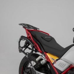 Σετ βάσεων και βαλιτσών SW-Motech TRAX ADV Moto Guzzi V85 TT 21-23 ασημί