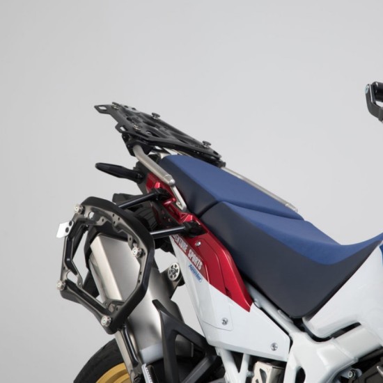 Σετ βάσεων και βαλιτσών SW-Motech TRAX ADV Honda CRF 1000L Africa Twin/Adventure Sports 18- ασημί