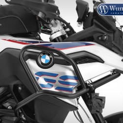 Άνω προστατευτικά κάγκελα Wunderlich BMW F 800 GS 24- μαύρα