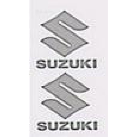Αυτοκόλλητα Suzuki ασημί