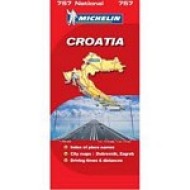 Χάρτης Κροατίας Michelin road map