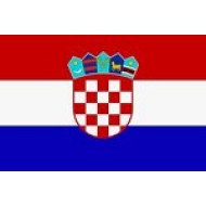 Αυτοκόλλητο σημαία Κροατίας