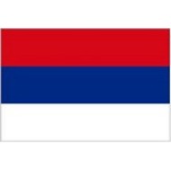 Αυτοκόλλητο σημαία Σερβίας
