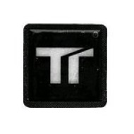 Ανακλαστικό σήμα Twalcom 50 x 50 mm μαύρο