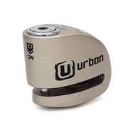 Κλειδαριά δισκόφρενου με συναγερμό Urban Security UR906M 6χιλ. ασημί