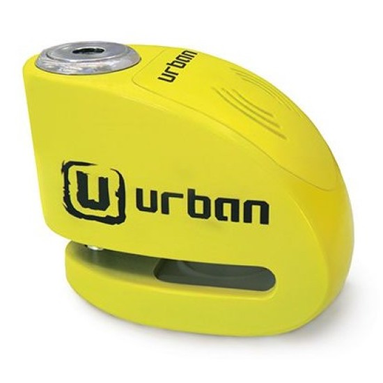 Κλειδαριά δισκόφρενου με συναγερμό Urban Security UR906Y 6χιλ. κίτρινη