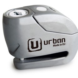 Κλειδαριά δισκόφρενου με συναγερμό Urban Security UR9Z 6χιλ. ασημί