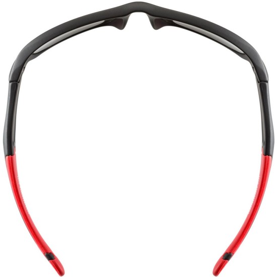 Γυαλιά UVEX Sportstyle 507 μαύρα ματ - κόκκινα παιδικά