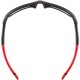 Γυαλιά UVEX Sportstyle 507 μαύρα ματ - κόκκινα παιδικά