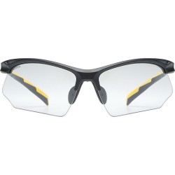 Γυαλιά UVEX sportstyle 802 V μαύρα ματ-κίτρινα
