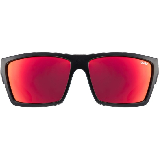 Γυαλιά UVEX lgl 29 μαύρα ματ-κόκκινα