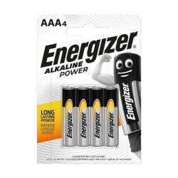 Αλκαλικές μπαταρίες Energizer Alkaline AAA (σετ 4) 