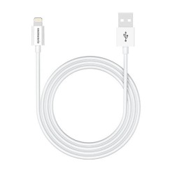 Καλώδιο φόρτισης USB σε Lightning 3A Lotus 0.8 λευκό (1,2m)