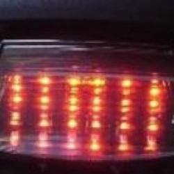 Διάφανο πίσω φανάρι με led Kawasaki ER-6 09-