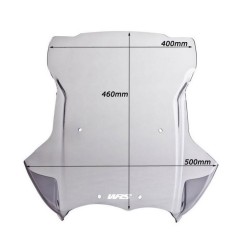 Ζελατίνα WRS Touring ψηλή BMW R 1200 GS/Adv. -12 ελαφρώς φιμέ