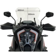 Ζελατίνα WRS Touring ψηλή KTM 1290 Super Adventure S/R 21- διάφανη