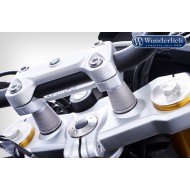 Αποστάτες τιμονιού 25 χιλ. Wunderlich BMW G 310 GS ασημί