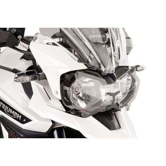 Προστατευτικό φαναριού Puig Triumph Tiger Explorer 1200/XC/XR -18 διάφανο