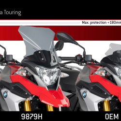 Ζελατίνα Puig Touring BMW G 310 GS διάφανη