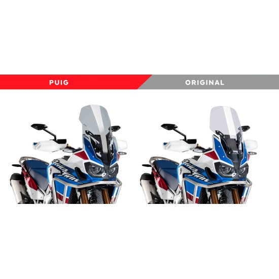 Ζελατίνα Puig Touring Honda CRF 1000L Africa Twin/Adventure Sports διάφανη