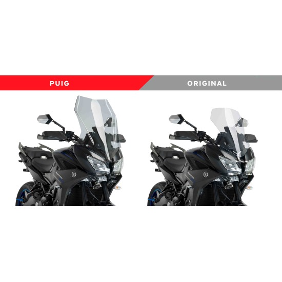 Ζελατίνα Puig Touring Yamaha MT-09 Tracer/GT 18- σκούρο φιμέ