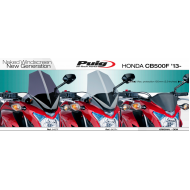 Ζελατίνα Puig Naked New Generation Sport Honda CB 500 F -15 ελαφρώς φιμέ