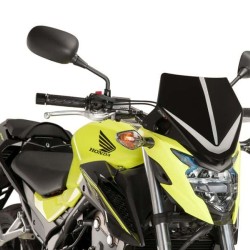 Ζελατίνα Puig Naked New Generation Sport Honda CB 500 F 16-18 μαύρη