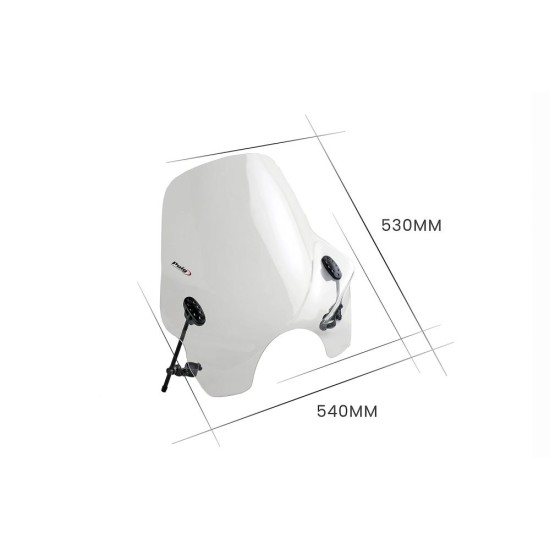 Ζελατίνα Touring I Clear PUIG 0856W Ζελατίνα Touring I Clear PUIG 0856W