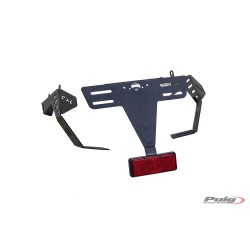 Βάσεις πινακίδων κυκλοφορίας PUIG, μαύρες 1612N HONDA: CBR600RR 2003-06
