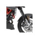 Επέκταση μπροστινού φτερού, μαύρη, PUIG 20472N APRILIA: CAPONORD 1200 2013-17, RSV4 R 2013-14, RSV4 RF 2017-18