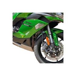 Επέκταση μπροστινού φτερού, μαύρη, PUIG 20473N KAWASAKI: NINJA 1000 SX 2020-24, NINJA 1100 SX 2025-