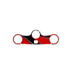 Προστατευτικό τιμονιού Radikal, κόκκινο, PUIG 20495R HONDA: CBR1000RR-R FIREBLADE 2020-25